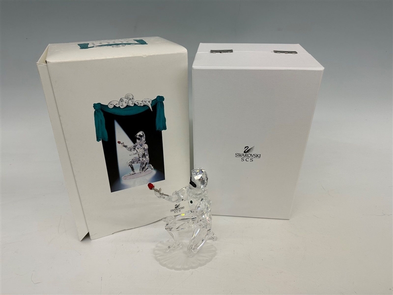 Swarovski Crystal Masquerade Harlequin With Box