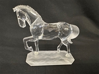 Swarovski Crystal Horse 7612 With Box
