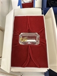 (6) Swarovski Crystal Figurines: Annuals, Plaques, Thank You's