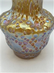 Loetz Candia Diaspora Silberiris Vase in Yellow