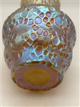 Loetz Candia Diaspora Silberiris Vase in Yellow