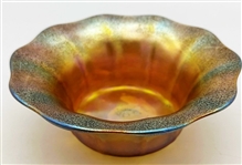 L.C. Tiffany Signed Favrile Art Glass Bowl