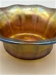 L.C. Tiffany Signed Favrile Art Glass Bowl