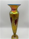 Lundberg Studios Heart and Vine Large Trumpet Vase
