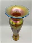 Lundberg Studios Heart and Vine Large Trumpet Vase