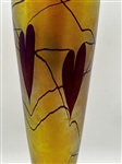 Lundberg Studios Heart and Vine Large Trumpet Vase