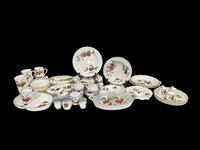 Royal Worcester Evesham Porcelain China Set