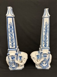pair Meiselman Imports Elephant Obelisks Made in Italy