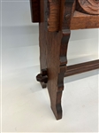 Pair Early 20th Century English Hand Carved Lift Top Stools