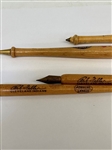 Cleveland Indians Wooden Pens and Pencils Bob Feller