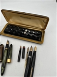 Group of 14k Gold Nib Fountain Pens