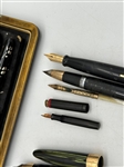 Group of 14k Gold Nib Fountain Pens