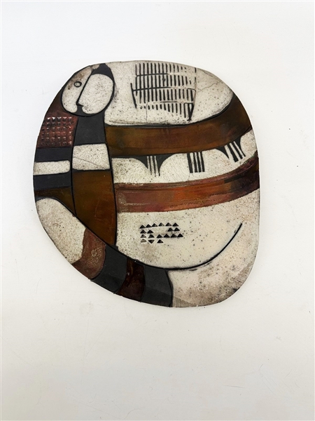 1970s Doug DeLind Sculpture Plaque