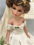 Madame Alexander Jacqueline Kennedy Bridal Doll With Original Box
