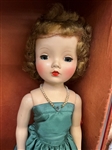 Vintage Doll Travel Trunk With Madame Alexander Doll and Accessories, Clothes: 