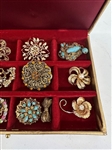 Group of Costume Jewelry: Sarah Cov, Sterling, Unsigned
