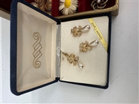 Group of Costume Jewelry: Sarah Cov, Sterling, Unsigned
