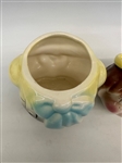 DeForest California Pottery Holy Devil/Halo Boy Cookie Jar