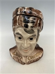 1950s Translucent Vitrified China Regal C. Miller Davy Crockett Cookie Jar