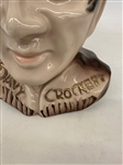 1950's Translucent Vitrified China Regal C. Miller Davy Crockett Cookie Jar