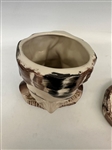 1950's Translucent Vitrified China Regal C. Miller Davy Crockett Cookie Jar