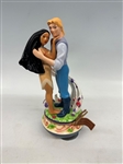 (2) Walt Disney Enesco Pocahontas Music Boxes