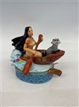 (2) Walt Disney Enesco Pocahontas Music Boxes