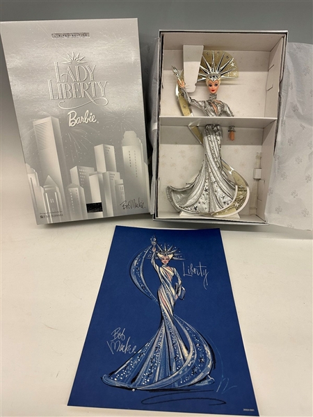 Lady Liberty Barbie Bob Mackie Design Exclusive FAO Schwarz