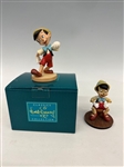 (2) Walt Disney Pinocchio Classic Collectibles 