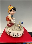 (3) Walt Disney Pinocchio Figures With Boxes