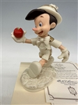 (2) Lenox Pinocchio Figures With COA and Boxes