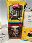 (7) Pinocchio Walt Disney Ornaments and Figurines
