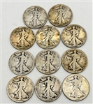 Walking Liberty Half Dollar Lot 