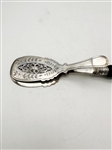 Silverplate Asparagus Server With Wood Handle Hallmarked