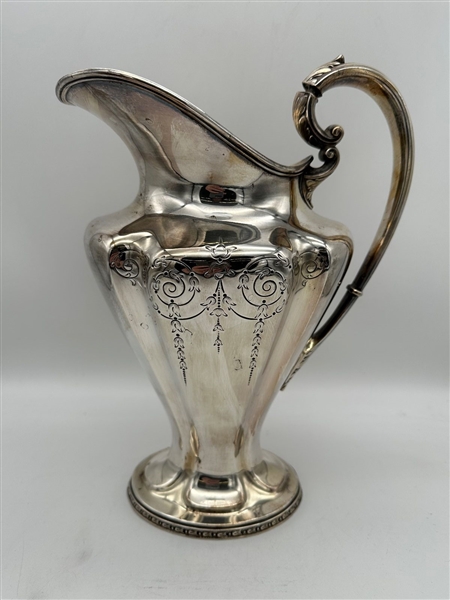 Georgian 18% Nickle Silver Water Pitcher