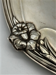 1847 Rogers Silverplate Tray Daffodil Pattern 