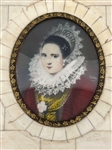 (5) Hand Painted Miniature Portraits