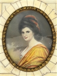 (5) Hand Painted Miniature Portraits