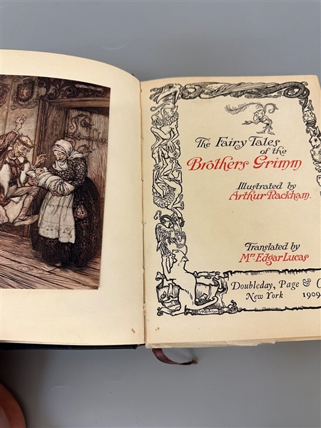 The fairy Tales of the Brothers Grimm Translated by Mrs. Edgar Lucas 1909