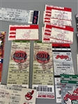 Cleveland Indians Game Tickets and Stubs
