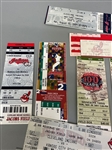 Cleveland Indians Game Tickets and Stubs