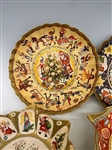 (7) Made in Germany Formed Cardboard Cookie Holiday Trays