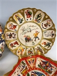 (7) Made in Germany Formed Cardboard Cookie Holiday Trays