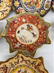 (7) Made in Germany Formed Cardboard Cookie Holiday Trays