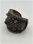Siam Sterling Silver Large Chunky Cuff Bracelet