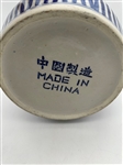 Blue and White Chinoiserie Vase With Spout
