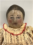 Primitive Hand Painted Folk Doll