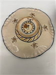Pair of Large Majolica Stoneware Chargers