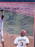 Large 2004 Boston Red Sox Autographed Photograph Full Beckett COA