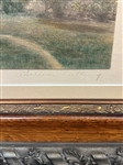 Wallace Nutting Hand Tinted Photograph Locust Cottage